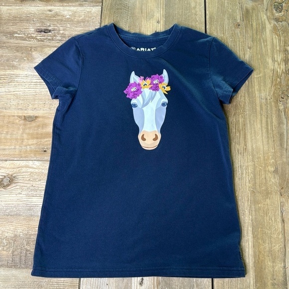 Ariat Girls Tee Size 8 - Picture 1 of 6